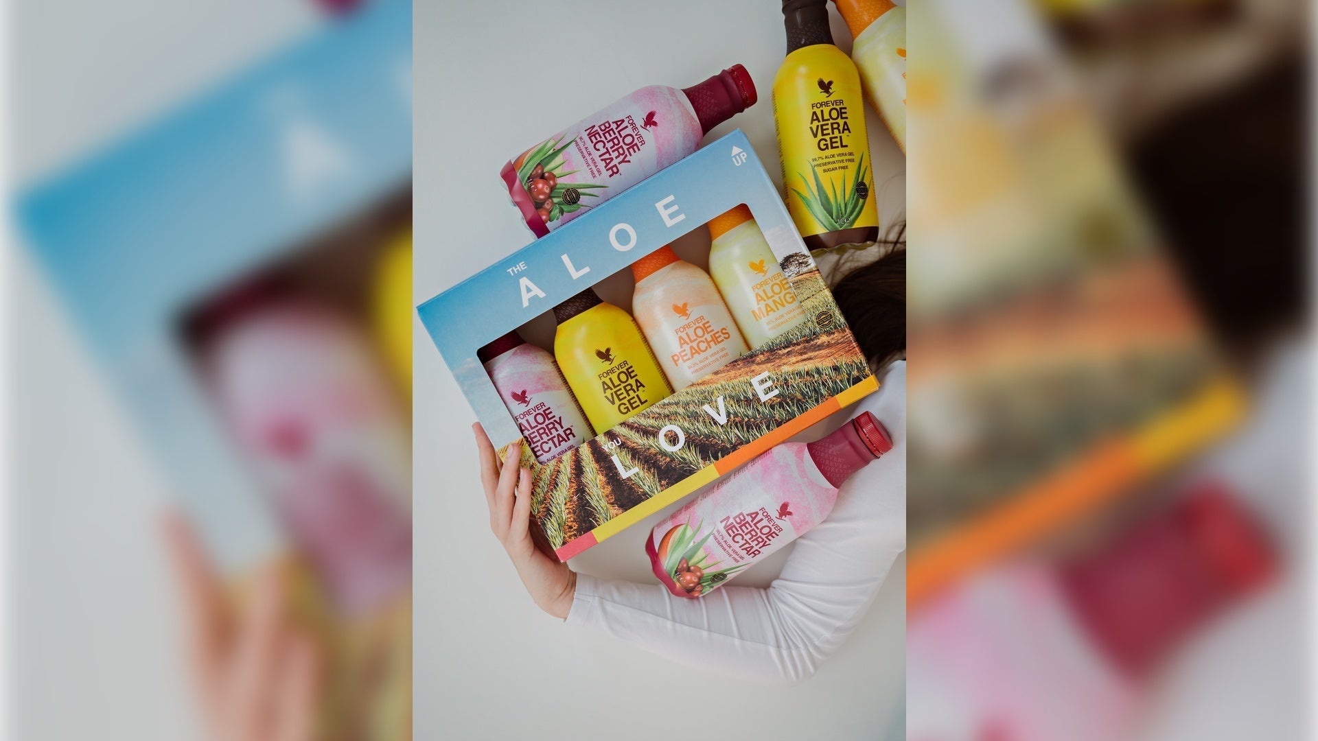 4- Pack Forever Aloe Peaches™ Aloe Vera Store